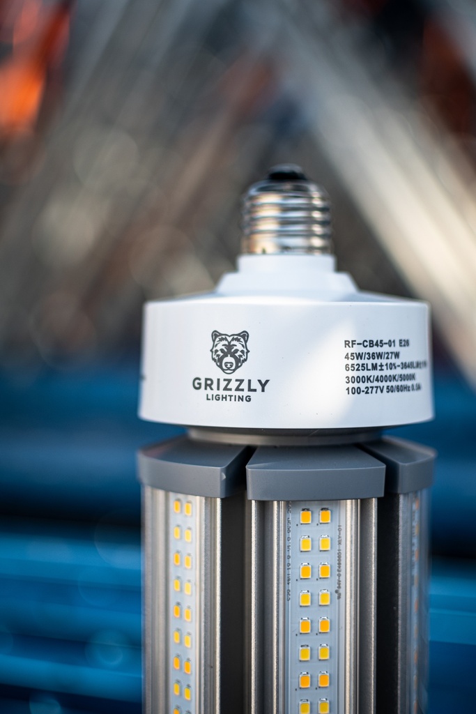Retrofit Corn Bulb - CCT & Wattage Selectable 45W