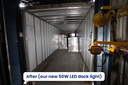 LED Loading Dock Light (Single Arm 40")