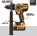 DeWALT 20V MAX* Brushless Cordless 2-Tool Kit Hammer Drill/Driver with FLEXVOLT Advantage™