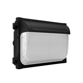 [WL-WP60-09] Slim Wall Pack Light - 120-347V 60W Black