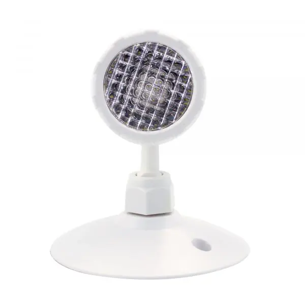Éclairage d'urgence - luminaire déporté simple tête