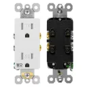 Niagara prise décorative - 125V, 15 A, blanc