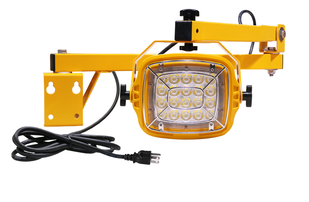 Lumière de quai de chargement DEL (bras articulé 40'')