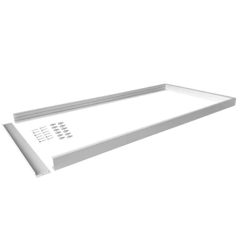 Backlit Flat Panel Light Surface Mount Kits