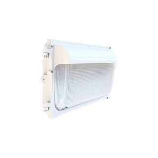 [WL-WP120-06] Slim Wall Pack Light - 120-347v (80/100/120W, White)