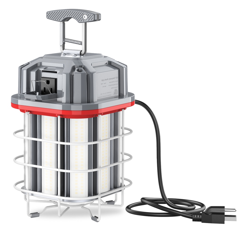 [CT-TW150-01] Lampe de travail temporaire - Connectable (150W, Gray)