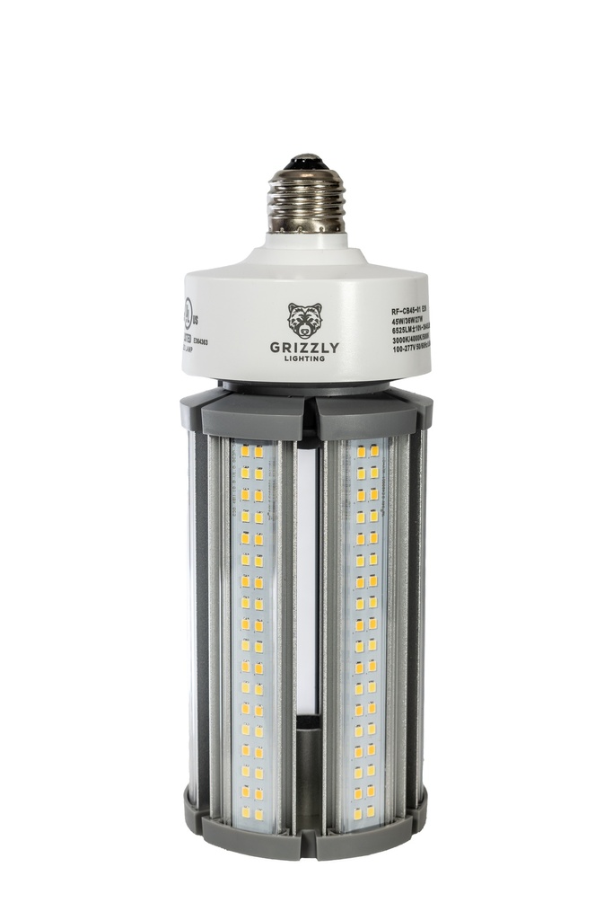 [RF-CB45-01-E26] Ampoule maïs Retrofit - CCT et puissance sélectionnables 45W