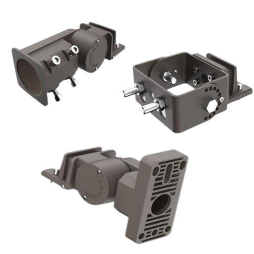 Slim Shoebox Area Light Mounting Brackets
