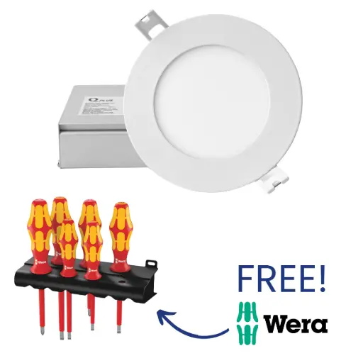 Slim Panel "Pot Lights" Sale + WERA Screwdrivers